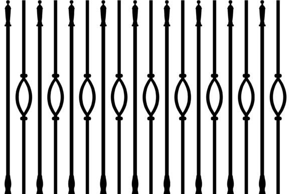 Abstract of Balustrade Pattern Set 8: A Strategic Design Asset for Modern Creativity