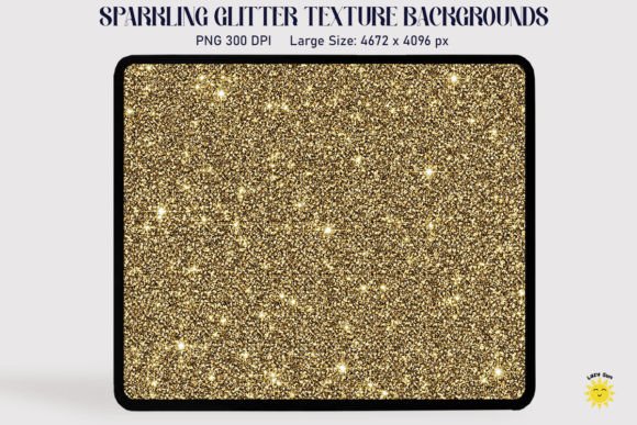 Gold Sparkling Glitter Texture: A Shiny Solution for Creative Projects