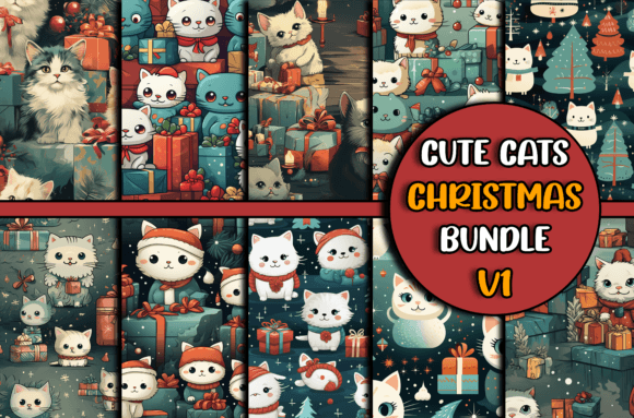 Sublimation Christmas Pattern Bundle: A Versatile Design Solution for the Holidays
