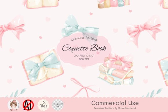 Transforming Digital Spaces with Book Lover Seamless Patterns and Backgrounds